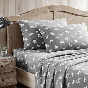 King Flannel Sheet Set
